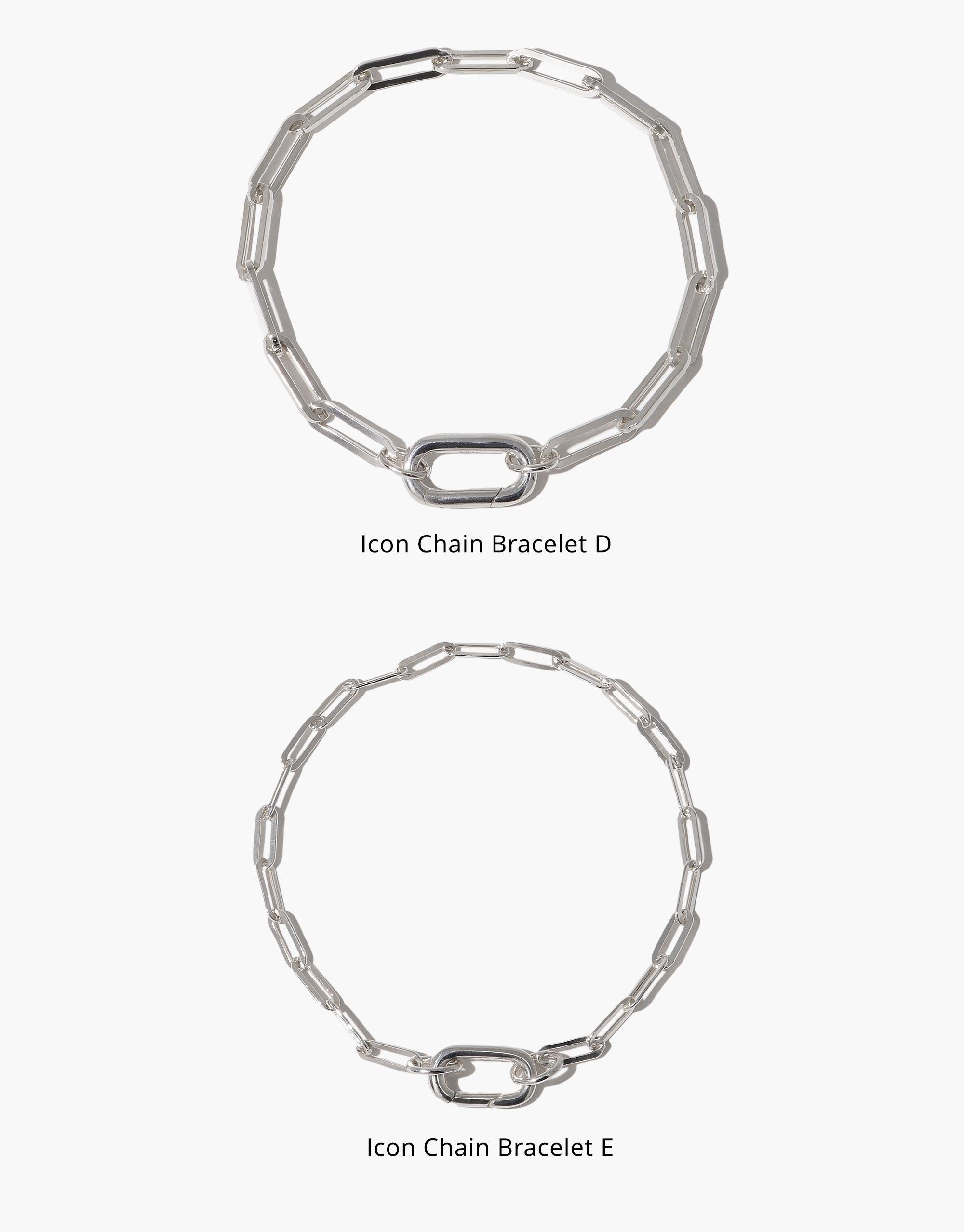 Icon Chain Bracelet | E